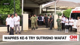 VIDEO: Wapres ke-6 Try Sutrisno Wafat