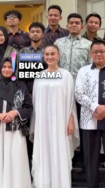 Video: Buka Bersama di KJRI Dubai, Outfit Agnez Mo Dipuji Warganet