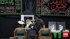FOTO: Doa Bersama Peringati Wafatnya Khamenei di ICC Jakarta
