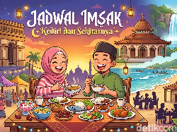 Jadwal Imsak Kediri dan Sekitarnya Rabu 4 Maret 2026