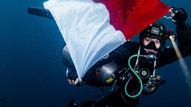 Kirana Larasati Pecahkan Rekor Perempuan Indonesia Pertama yang Menyelam 127 Meter