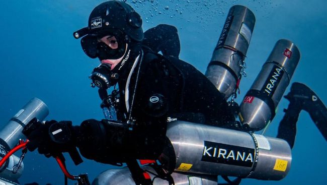 Raih Rekor MURI, 7 Potret Kirana Larasati Jadi Perempuan Pertama Menyelam 127 Meter
