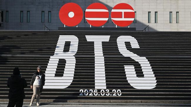 Polisi memperkirakan 260 ribu orang akan berkumpul di Gwanghwamun Square untuk nonton konser gratis BTS pada 21 Maret.