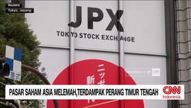 VIDEO: Pasar Saham Asia Melemah, Terdampak Perang Timur Tengah