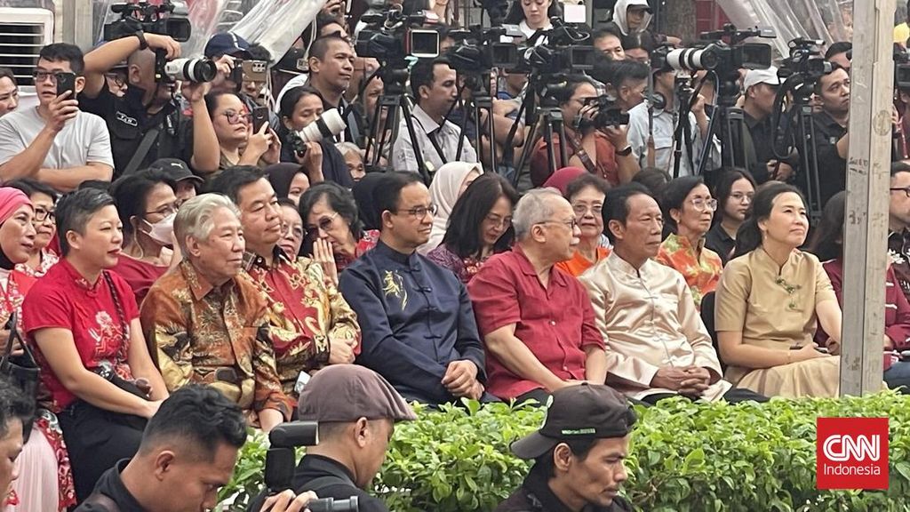 Anies, Sutiyoso hingga Foke Hadir Perayaan Cap Go Meh di Glodok