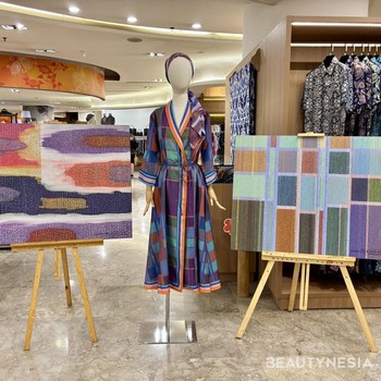 Koleksi Ramadan Resort Kolaborasi Purana x Sutjipto Adi Bukti Karya Seni Bisa Dipakai