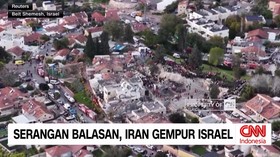 VIDEO: Serangan Balasan, Iran Gempur Israel dan Pangkalan AS