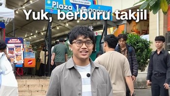 Berburu Takjil Asyik di Sekitar Masjid Viral Blok M, Ada Apa Aja?