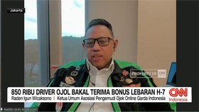 VIDEO: 850 Ribu Driver Ojol Bakal Terima Bonus Lebaran H-7