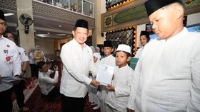 Pererat Silaturahmi, Kemendagri Gelar Bukber dan Santuni Anak Yatim