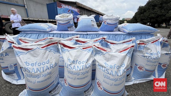 Ekspor 2.2280 ton beras ke Arab Saudi untuk kebutuhan konsumsi jemaah haji R yang rencananya dikirim besok (7/3) masih menunggu asesmen BIN Cs.