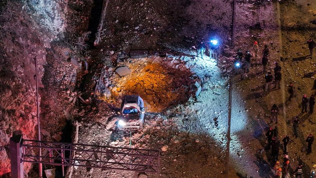 Viral BYD Atto 3 Masih 'Utuh' Kena Ledakan Rudal Iran di Yerusalem