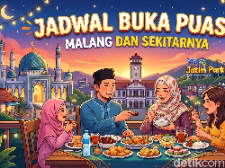 Jadwal Buka Puasa Malang dan Sekitarnya Hari Ini 4 Maret 2026