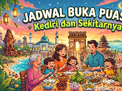Jadwal Buka Puasa Kediri dan Sekitarnya Hari Ini 4 Maret 2026