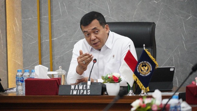 Wakil Menteri Imipas Silmy Karim mengajak ASN, TNI, Polri dan non-ASN untuk berpartisipasi mengikuti seleksi terbuka Dirjen Imigrasi dan Kepala BPSDM