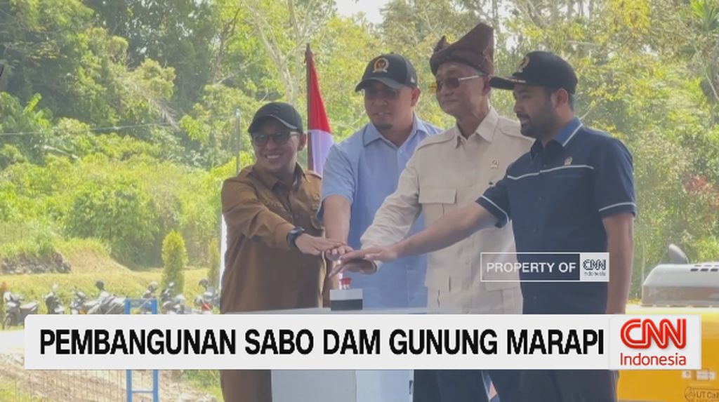 VIDEO: PU Bangun 8 Sabo Dam di Sumbar, Antisipasi Lahar Gunung Marapi