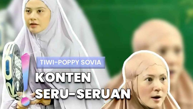 Video: Olahraga saat Puasa, Poppy Sovia-Tiwi Bahas Main Padel Pakai Mukena