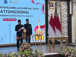 Pramono Lantik 521 Pejabat Fungsional DKI, 473 di Antaranya Satpol PP