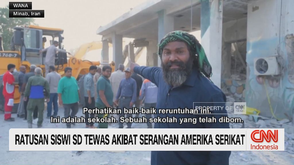 VIDEO: Ratusan Siswi SD Tewas Akibat Serangan Amerika Serikat