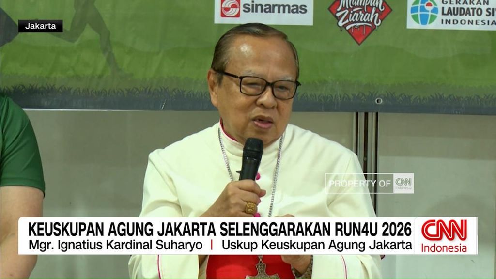 VIDEO: Keuskupan Agung Jakarta Selenggarakan Run4U 2026