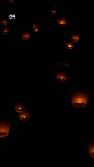 Ratusan Lampion Hiasi Langit Taiwan, Tutup Rangkaian Imlek