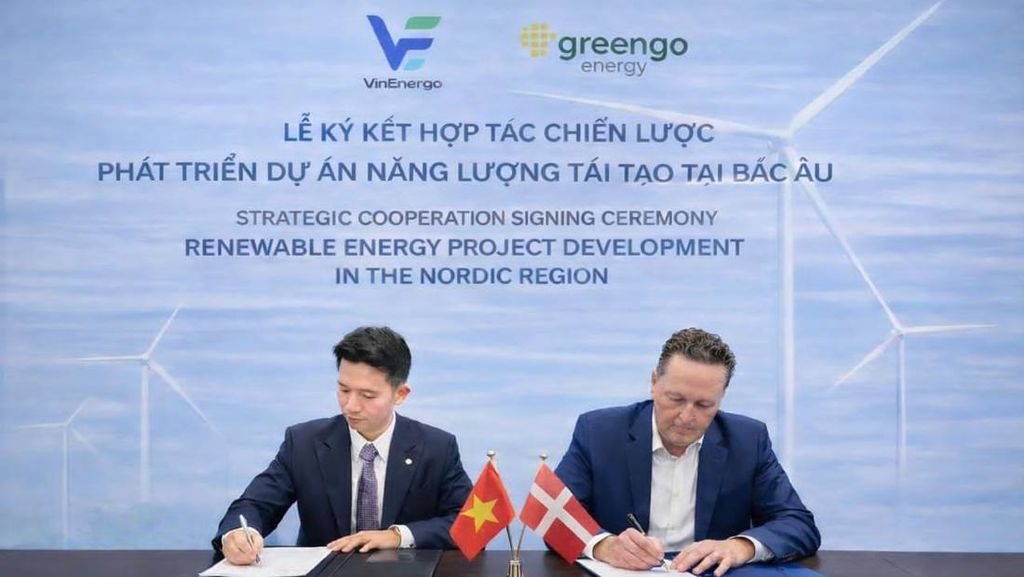 VinEnergo Masuk Pasar Global lewat Proyek Energi Hijau Perdana 10 GW