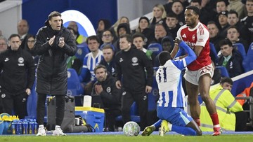 Sorotan Dunia Olahraga CNN Sport : Pelatih Brighton Ejek Arsenal Banyak Drama, 'Lebay' Buang-buang Waktu