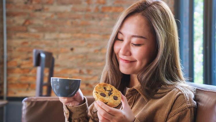 Ilustrasi Camilan Diet