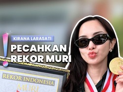 Video: Kirana Larasati Berhasil Cetak Rekor MURI usai Menyelam 127 Meter