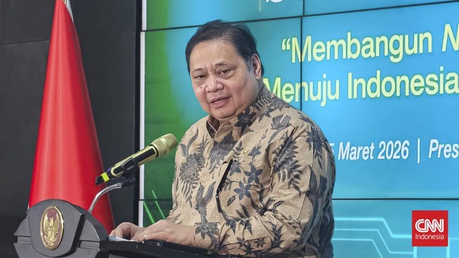 Airlangga penetrasi HP di Indonesia mencapai 116 persen pada 2025. Angka tersebut menunjukkan setiap orang memiliki lebih dari satu HP.