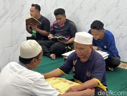 Ngabuburit di Lapas Samarinda, Warga Binaan Isi Waktu dengan Tadarus