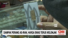 VIDEO: Harga Emas Antam Pecah Rekor! Naik Rp50 Ribu per Gram