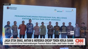 VIDEO: Jaga Stok Emas, Antam & Merdeka Group Teken Kerja Sama