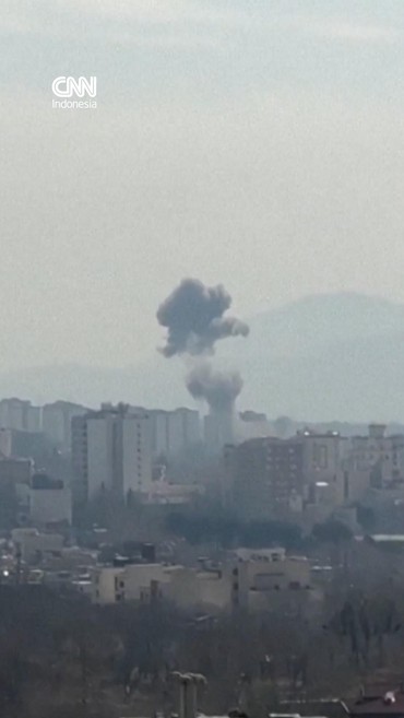 1.045 Warga Iran Tewas Imbas Serangan Israel-AS