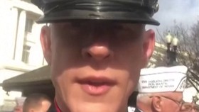 Veteran Marinir AS Serukan Pembebasan Palestina Sebelum Ditangkap