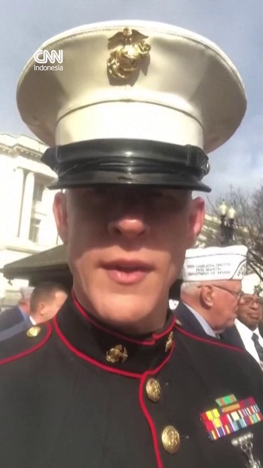 Veteran Marinir AS Serukan Pembebasan Palestina Sebelum Ditangkap