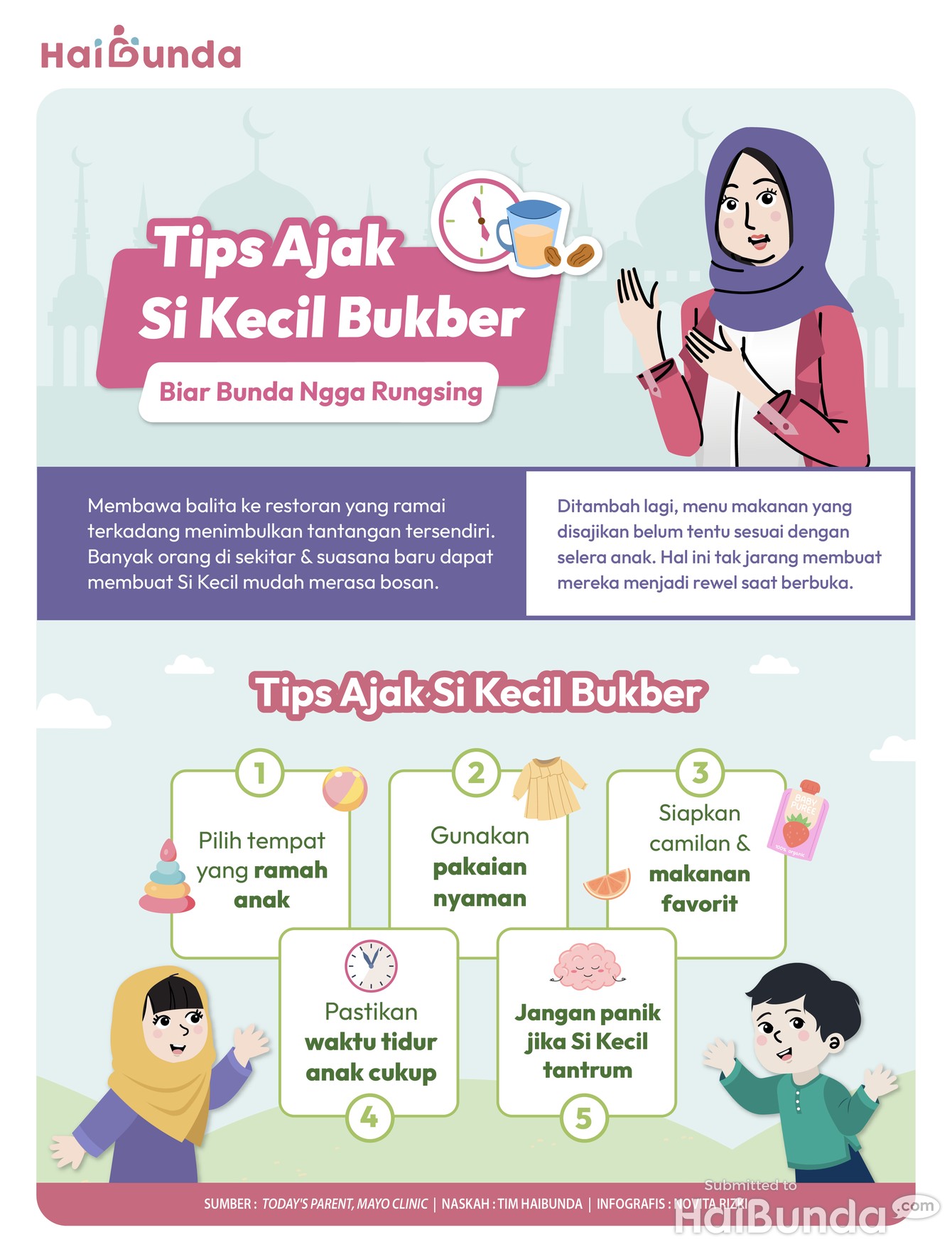 Tips Ajak Si Kecil Bukber&comma; Biar Bunda Enggak Rungsing