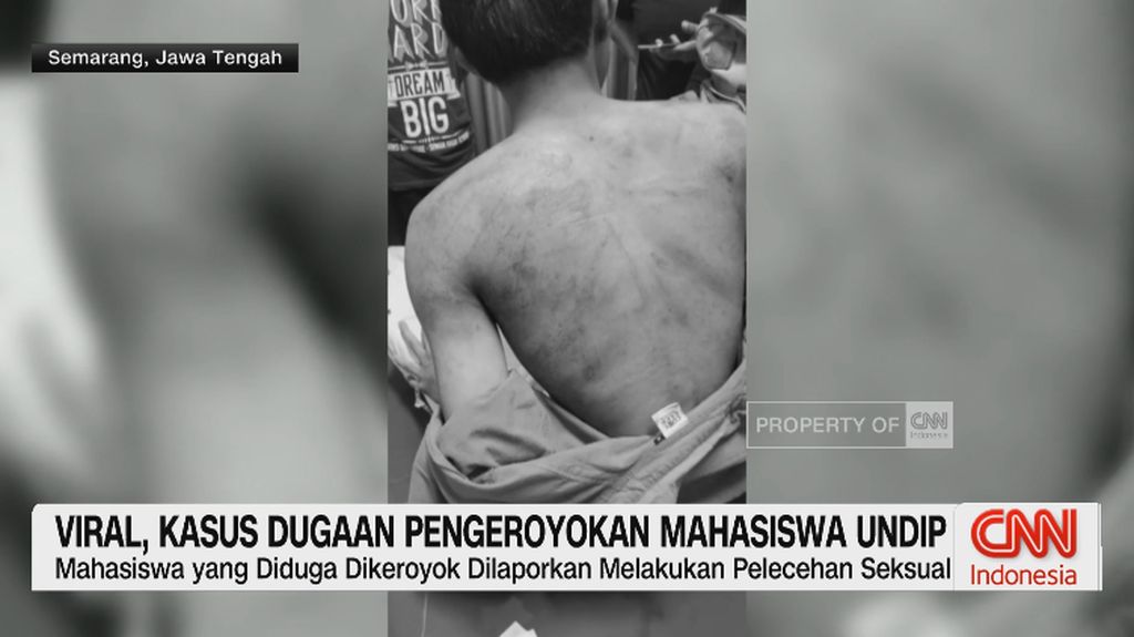 VIDEO: Viral, Kasus Dugaan Pengeroyokan Mahasiswa UNDIP