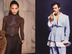 Restu Diam-diam Sang Ibunda Terkait Asmara Harry Styles dan Zoe Kravitz