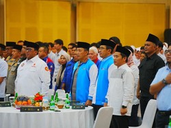 Kapolri Silaturahmi Ramadhan dengan KSPSI Jabar, Bagikan 2.000 Paket Sembako