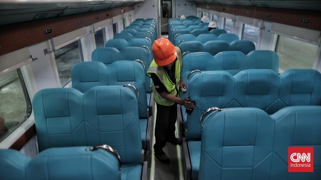 FOTO: Kereta Ekonomi Kerakyatan Disiapkan untuk Mudik Lebaran 2026