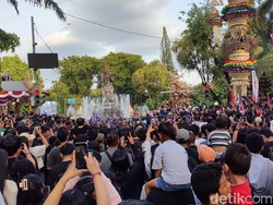 16 Ogoh-ogoh Tampil di Kesanga Festival 2026, Warga Denpasar Tumpah Ruah