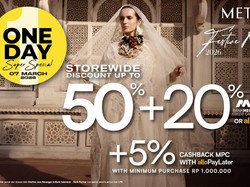 Catat Tanggalnya! Belanja Hemat Diskon 50% METRO FESTIVE RAYA Cuma 1 Hari