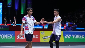 Hasil Malaysia Masters: Rian/Rahmat dan Putra/Bagas Kalah di Babak 1