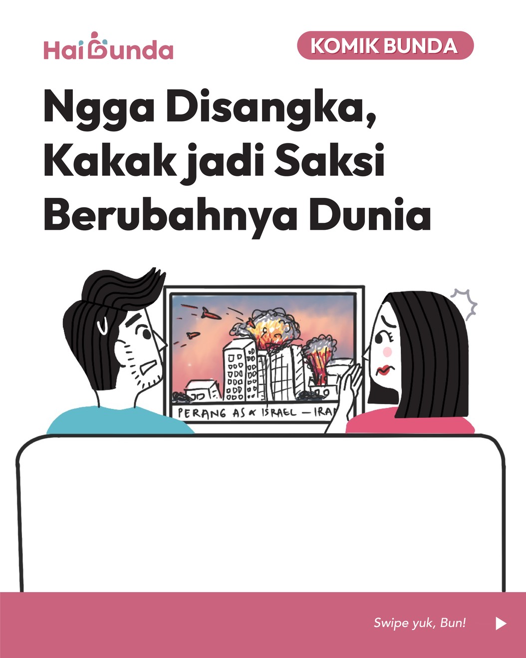 Ngga Disangka&comma; Kakak jadi Saksi Berubahnya Dunia