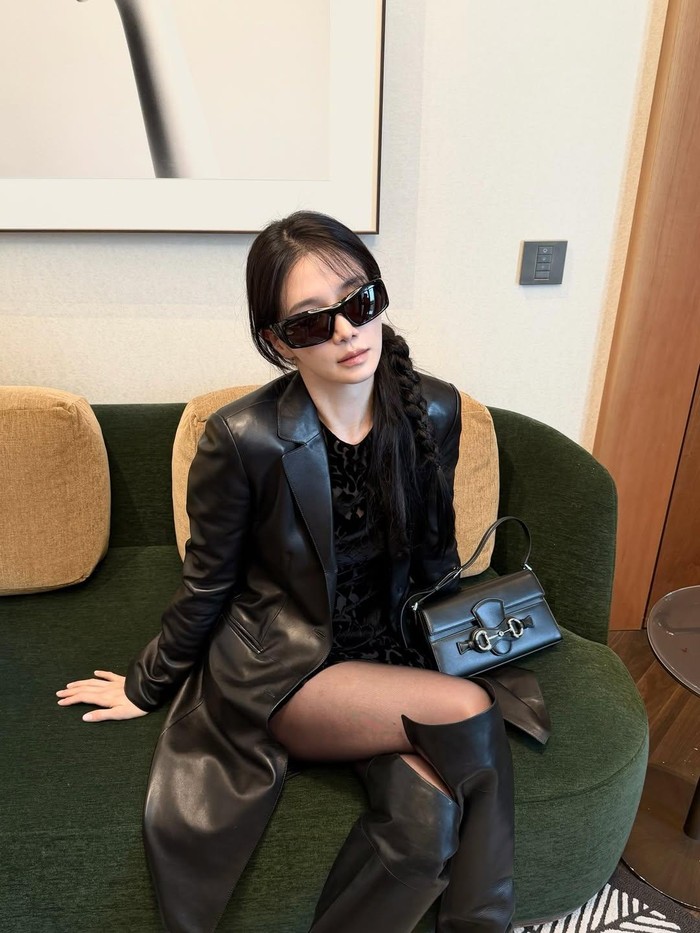 Untuk kamu yang belum tahu, Park Gyu Young merupakan global ambassador untuk jenama fashion mewah yang satu ini, Beauties./ Foto: instagram.com/lavieenbluu