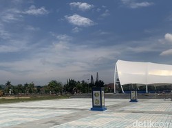 Pembangunan Alun-alun Tahap II Lombok Barat Telan Rp 9,4 Miliar