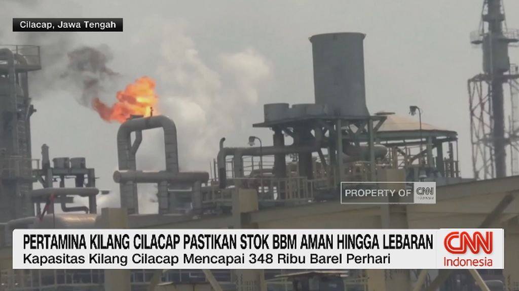 VIDEO: Pertamina Kilang Cilacap Pastikan Stok BBM Aman Hingga Lebaran