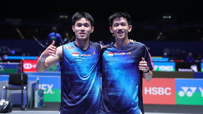 Raymond Indra/Nikolaus Joaquin bakal menghadapi unggulan ketiga, Liang Weikeng/Wang Chang dalam laga All England 2026. Mereka berjanji bisa tampil percaya diri.