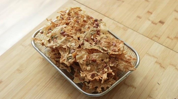 Resep Rempeyek Kacang Teri Renyah ala Chef Devina Hermawan, Cocok untuk Teman Makan!